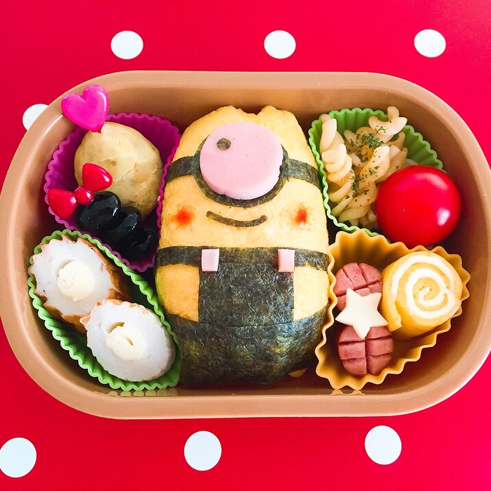 キャラ弁 ミニオン弁当